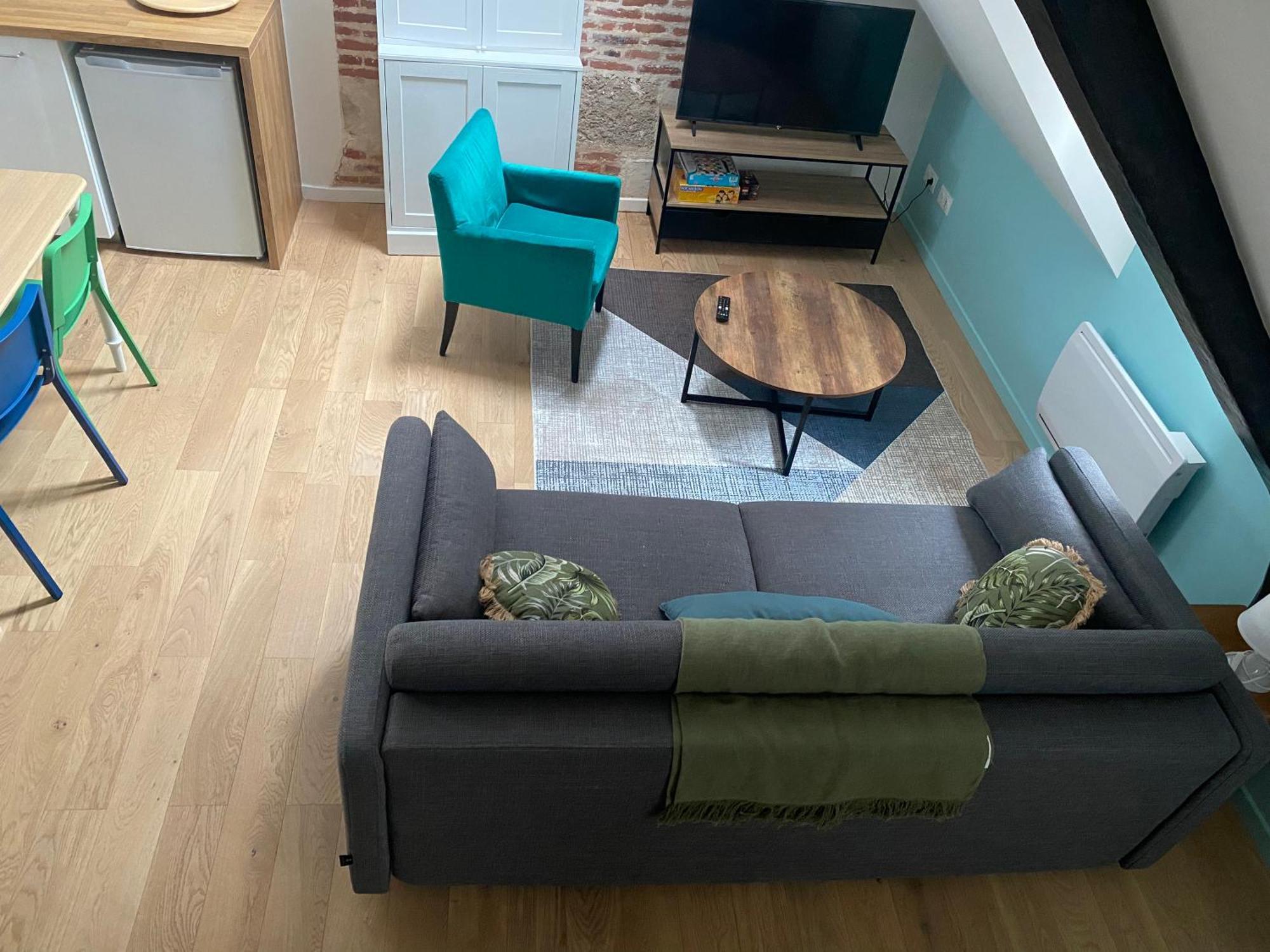 Appartement Le Papillon Bleu à Honfleur Extérieur photo